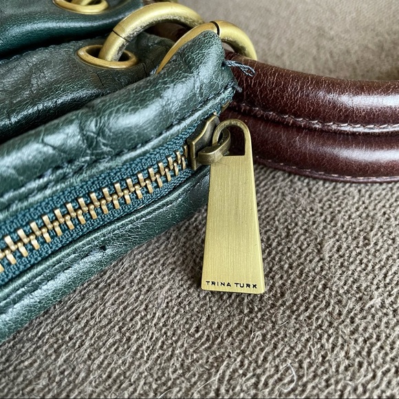 TRINA TURK Leather Shoulder Bag - Picture 6 of 8